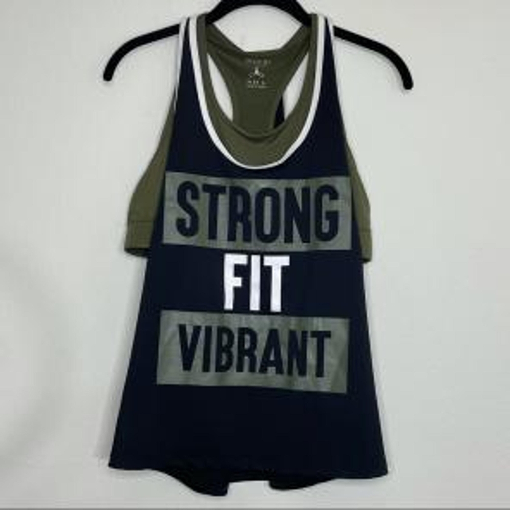 Energie Olive Green Racerback Sports Bra